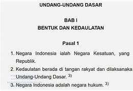 Pasal 33 Ayat 1 Tentang Apa